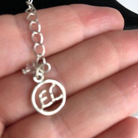 Erica Lyons Silver Tone Turquoise Acrylic Stone Bib Statement Necklace 20" - Picture 5 of 7